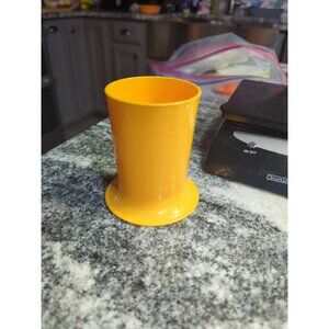 Vintage Tupperware Child's Sippy Cup Bright Yellow
